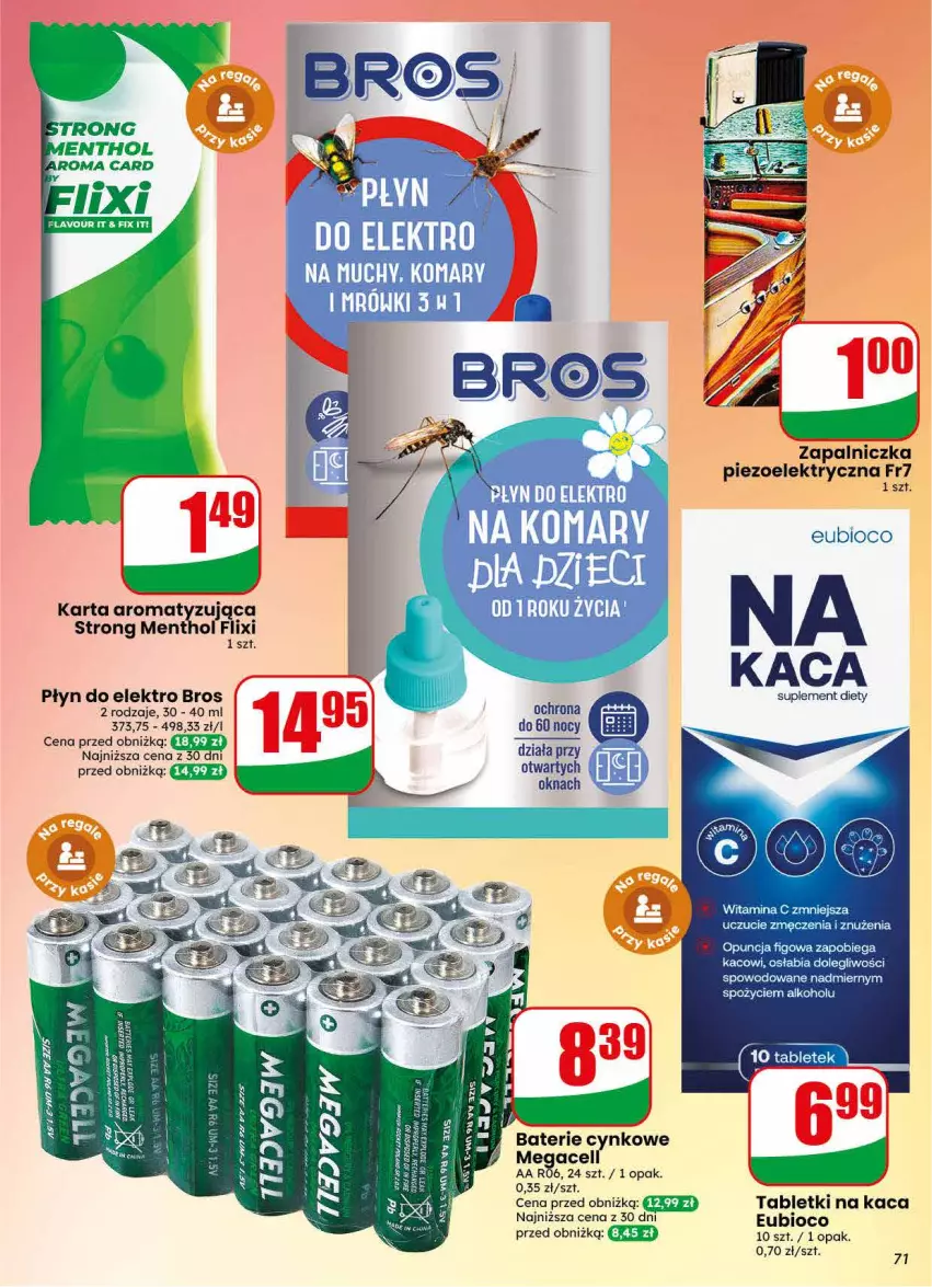 Gazetka promocyjna Dino - Gazetka 30 / 2026 - ważna 22.07 do 28.07.2026 - strona 71 - produkty: Cynk, Dzieci, Suplement diety, Tablet, Zapalniczka