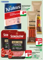 Gazetka promocyjna Dino - Gazetka 30 / 2026 - Gazetka - ważna od 28.07 do 28.07.2026 - strona 49 - produkty: Krakus, Sok, Ser, Por, Koc, Gra, BIC, Salami, Sokołów, Szynka konserwowa, Szynka, Pieprz, Sport