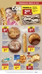 Gazetka promocyjna Aldi - Pełny katalog - Gazetka - ważna od 15.01 do 15.01.2022 - strona 5 - produkty: Croissant, Tera, Sezam, Bagietka, Chleb tostowy, Chleb, Bułka, Fa