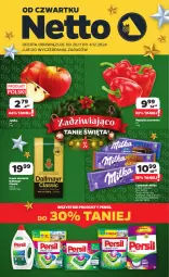 Gazetka promocyjna Netto - Od Czwartku - Gazetka - ważna od 04.12 do 04.12.2024 - strona 1 - produkty: Kawa ziarnista, Papryka czerwona, Papryka, Persil, Dallmayr, Kawa, Czekolada, Milka