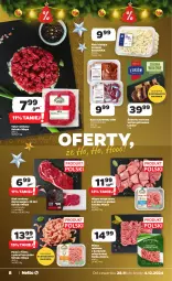 Gazetka promocyjna Netto - Od Czwartku - Gazetka - ważna od 04.12 do 04.12.2024 - strona 8 - produkty: Kurczak, Mięso mielone, Stek wołowy, Tatar wołowy, Stek, Rostbef, Flaki, Mięso wieprzowe, Mięso
