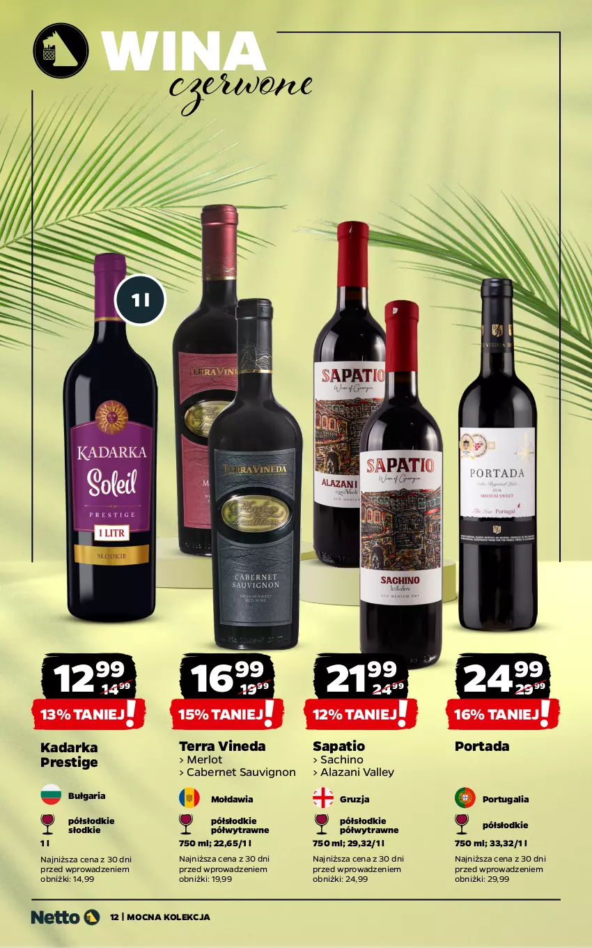 Gazetka promocyjna Netto - Netto_MK_06/25 - ważna 02.06 do 30.06.2025 - strona 12 - produkty: Cabernet Sauvignon, Merlot, Por, Portada