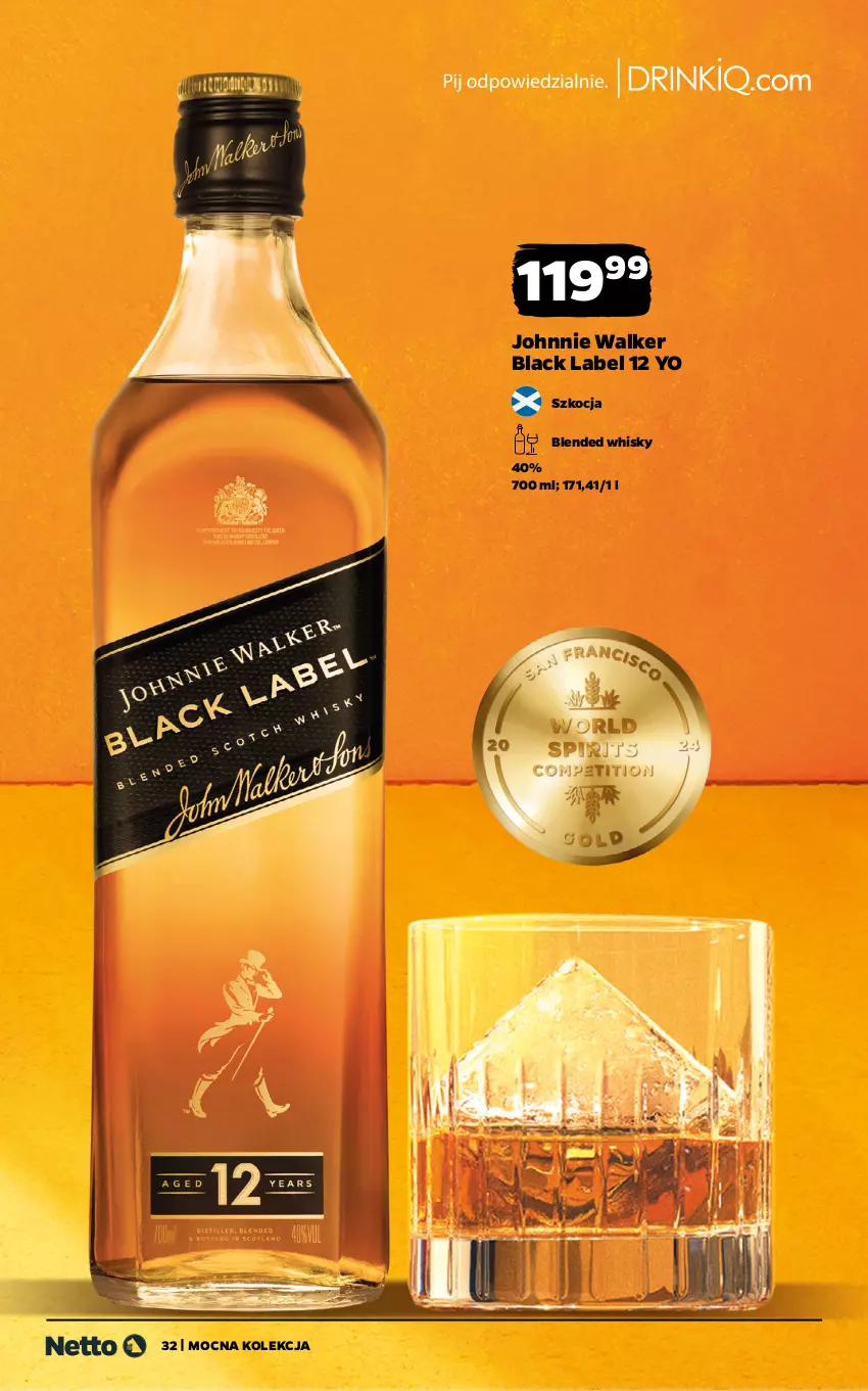 Gazetka promocyjna Netto - Netto_MK_06/25 - ważna 02.06 do 30.06.2025 - strona 32 - produkty: Johnnie Walker, Koc, Lack, Whisky