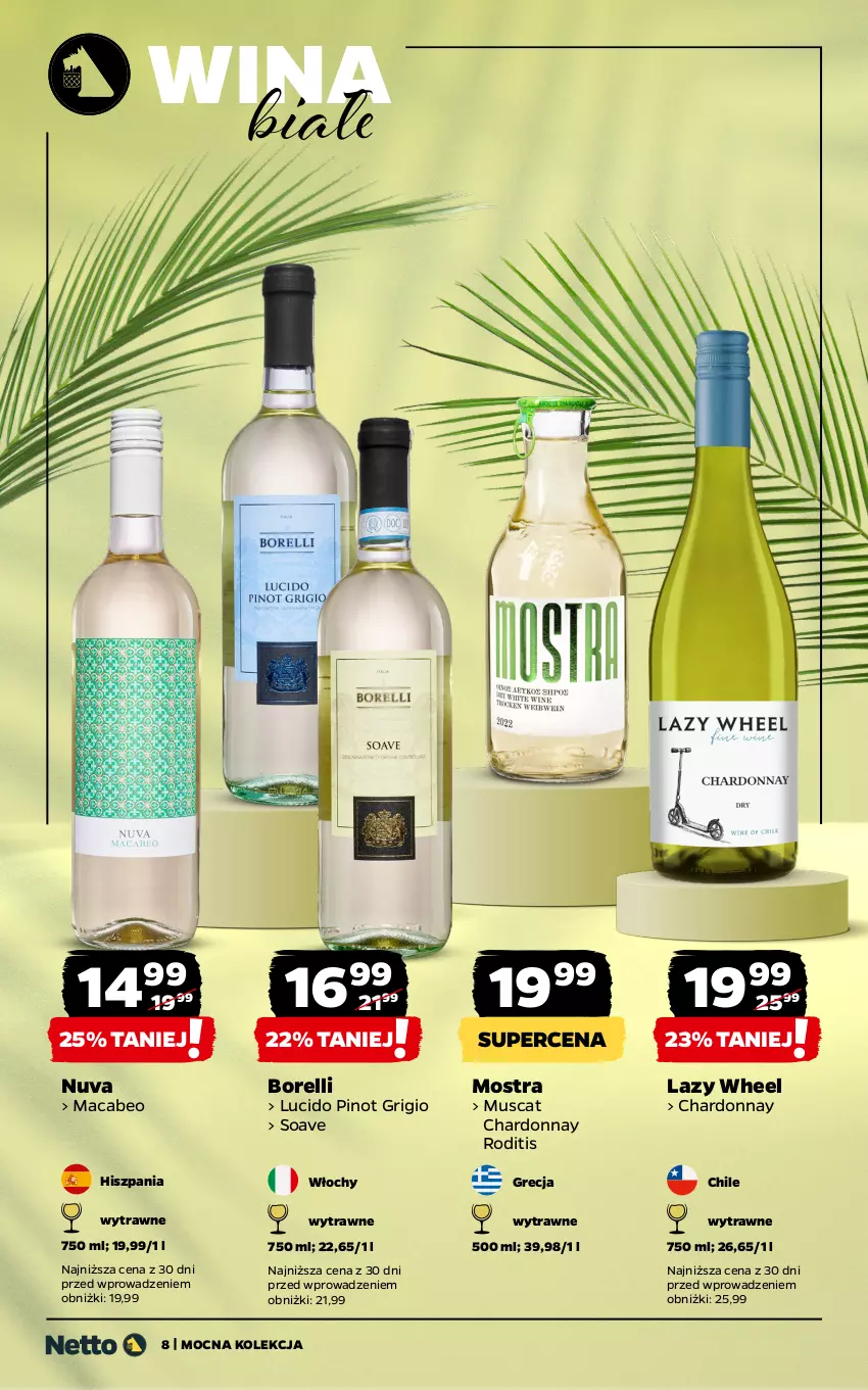 Gazetka promocyjna Netto - Netto_MK_06/25 - ważna 02.06 do 30.06.2025 - strona 8 - produkty: Chardonnay, Mus, Pinot Grigio