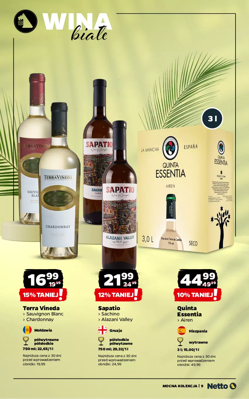 Gazetka promocyjna Netto - Netto_MK_06/25 - ważna 02.06 do 30.06.2025 - strona 9 - produkty: Chardonnay, Sauvignon Blanc