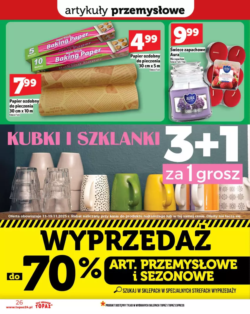Gazetka promocyjna Topaz - Gazetka - ważna 13.11 do 19.11.2025 - strona 26 - produkty: Piec, Top