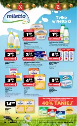 Gazetka promocyjna Netto - Od Czwartku - Gazetka - ważna od 14.12 do 14.12.2025 - strona 14 - produkty: Ser topiony, Top, Ser, Twaróg, Jogurt, Kefir naturalny, Napój jogurtowy, Serek homogenizowany, Serek, Gouda plastry, Edam, Gouda, Napój, Kefir, Mleko