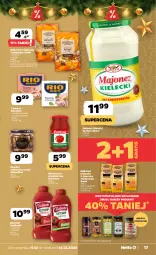 Gazetka promocyjna Netto - Od Czwartku - Gazetka - ważna od 14.12 do 14.12.2025 - strona 17 - produkty: Majonez, Ketchup, Koncentrat pomidorowy, Makaron, Dawtona, Sos, Gra, Rio Mare, Oliwki, Szprot, Tuńczyk, Pudliszki, Olej