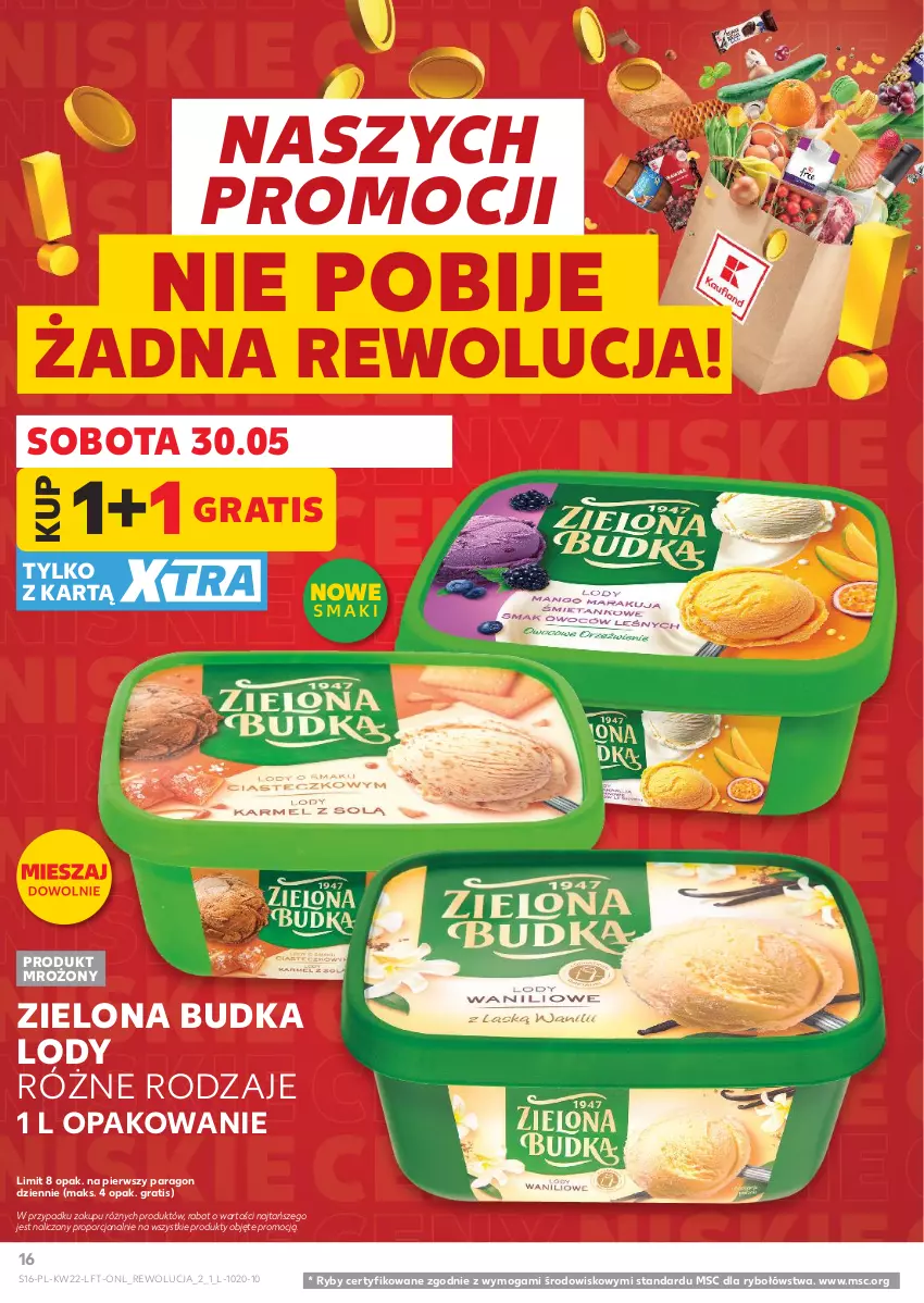 Gazetka promocyjna Kaufland - Gazetka tygodnia - ważna 28.05 do 02.06.2026 - strona 16 - produkty: Gra, Lody, Por, Zielona Budka