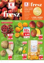 Gazetka promocyjna Kaufland - Gazetka tygodnia - Gazetka - ważna od 02.06 do 02.06.2026 - strona 6 - produkty: Warzywa, Seler korzeń, Ziemniaki, Pomarańcze, Sałat, Owoce, Mango