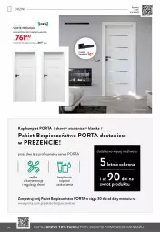 Gazetka promocyjna Komfort - Gazetka - Gazetka - ważna od 04.04 do 04.04.2023 - strona 20 - produkty: Piec, Klamka, Ser, Rum, Por, Drzwi