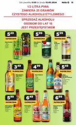 Gazetka promocyjna Netto - Od Czwartku - Gazetka - ważna od 15.05 do 15.05.2024 - strona 15 - produkty: Piwa, Piwo, Por, Gra, Pilsner Urquell, Fortuna