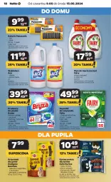 Gazetka promocyjna Netto - Od Czwartku - Gazetka - ważna od 15.05 do 15.05.2024 - strona 18 - produkty: Kurczak, Pur, Gin, Do mycia naczyń, Karma mokra dla kotów, Purina, Płyn do mycia naczyń, Plasterki, Panasonic, Fairy, Felix, Płyn do mycia, Zmywarki, Bryza, Pedigree, Fa