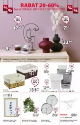 Gazetka promocyjna Jysk - Oferta tygodnia - Gazetka - ważna od 03.08 do 03.08.2021 - strona 8 - produkty: Ubrania, Kosz, Wazon, Ramka, Zegar, Roślina sztuczna, Suszarka