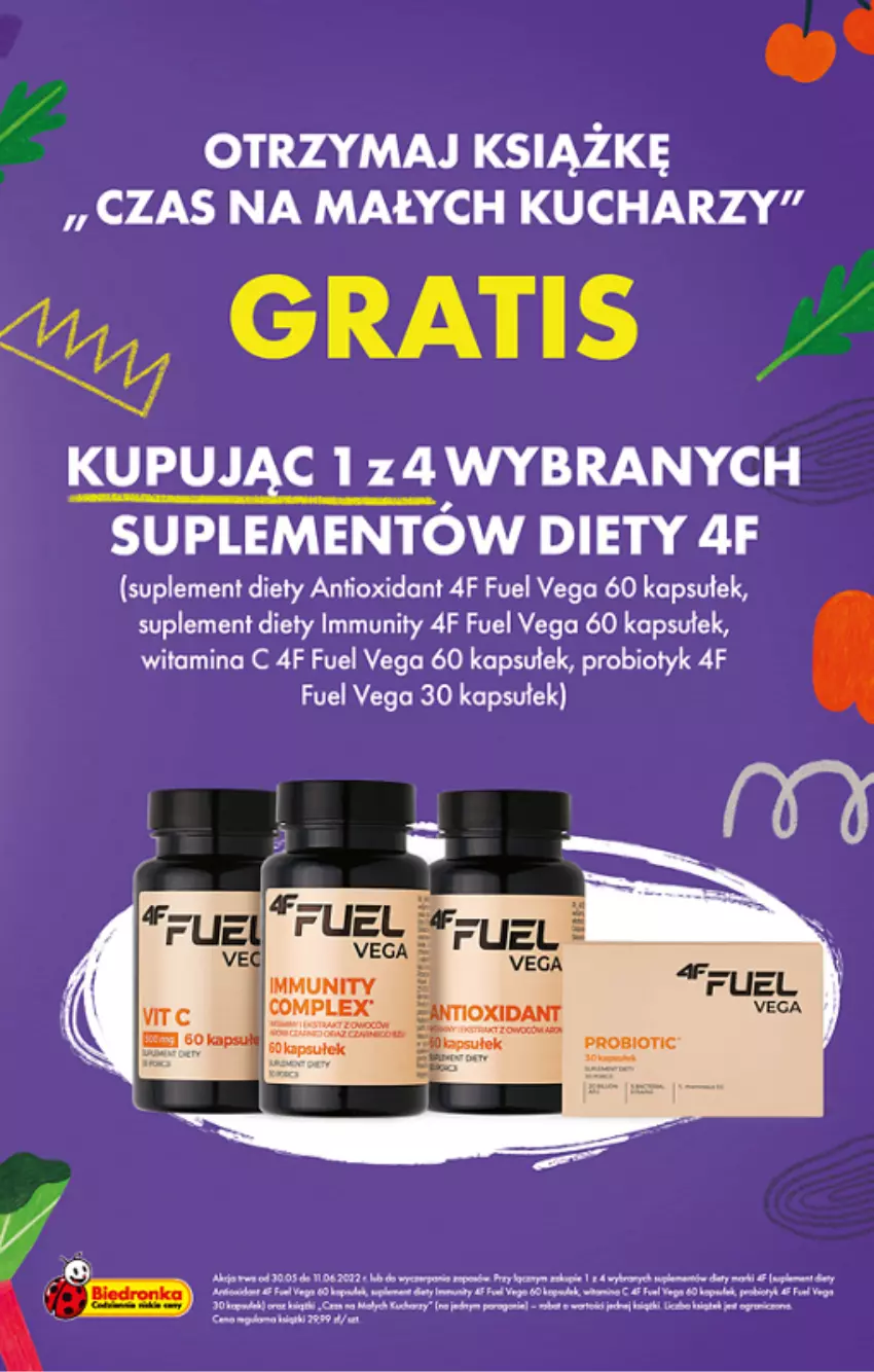 Gazetka promocyjna Biedronka - ważna 30.05 do 04.06.2022 - strona 5 - produkty: BIC, Fa, Gra, Probiotyk, Suplement diety