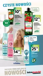 Gazetka promocyjna Intermarche - Katalog Nowości - Gazetka - ważna od 20.05 do 20.05.2026 - strona 11 - produkty: Cif, Aloe vera, Schauma, Szampon, Odżywka, Suchy szampon, Herbapol