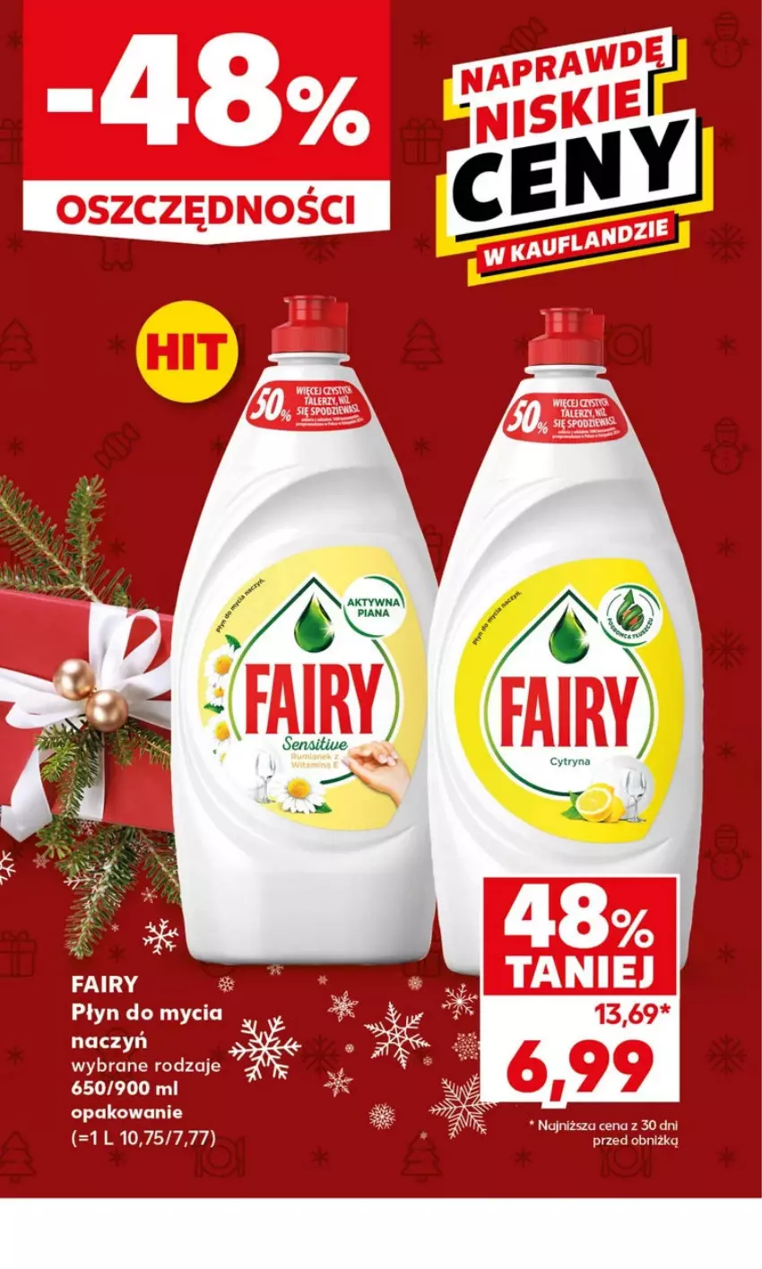 Gazetka promocyjna Kaufland - ważna 18.12 do 19.12.2023 - strona 21 - produkty: Do mycia naczyń, Fa, Fairy, Płyn do mycia, Płyn do mycia naczyń