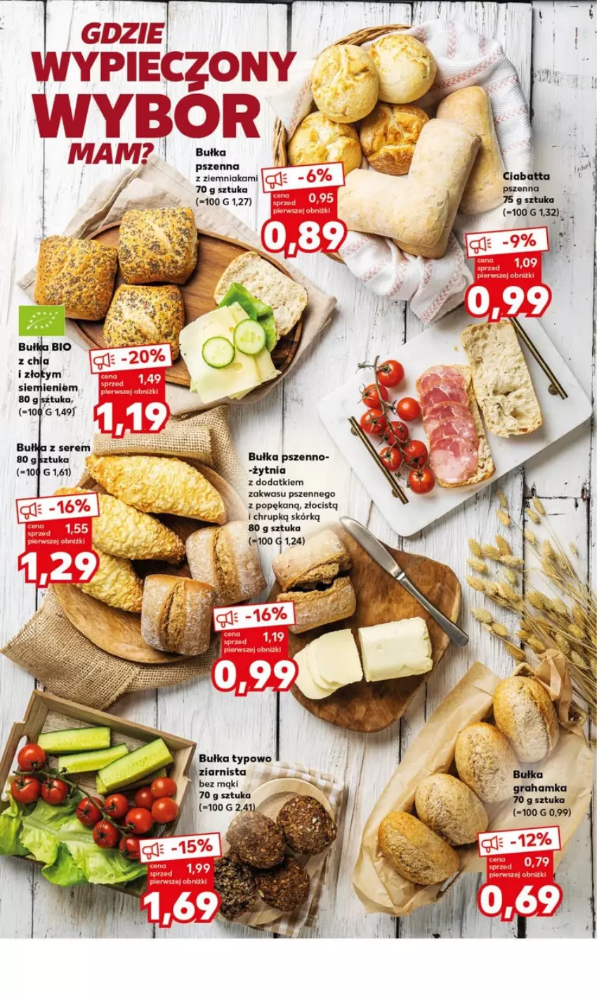 Gazetka promocyjna Kaufland - ważna 18.12 do 19.12.2023 - strona 6 - produkty: Bułka, Ser