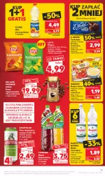 Gazetka promocyjna Kaufland - Gazetka tygodnia - Gazetka - ważna od 06.06 do 06.06.2023 - strona 13 - produkty: Piwa, Piwo, Kawa rozpuszczalna, Mus, Gra, Kasztelan, Kisiel, Winiary, Chipsy, Kawa, O nas, Muszynianka, Czekolada, Tymbark, Woda mineralna, E. Wedel, Napój niegazowany, Olej słonecznikowy, Woda, Lay’s, Napój, Olej, Budyń