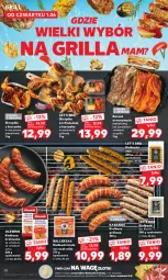 Gazetka promocyjna Kaufland - Gazetka tygodnia - Gazetka - ważna od 06.06 do 06.06.2023 - strona 18 - produkty: Kurczak, Ser, Kiełbaski białe, Boczek, Kabanos, Waga, Grill, Olej, Kiełbasa, Olewnik