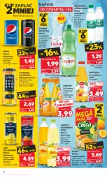 Gazetka promocyjna Kaufland - Gazetka tygodnia - Gazetka - ważna od 06.06 do 06.06.2023 - strona 30 - produkty: Sok pomarańczowy, Sok, Mus, Napoje, Pepsi, Fortuna, Sok jabłkowy, Napój gazowany, Tymbark, Szyna, Woda mineralna, Napój niegazowany, Woda, Napój, Hortex