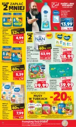 Gazetka promocyjna Kaufland - Gazetka tygodnia - Gazetka - ważna od 06.06 do 06.06.2023 - strona 38 - produkty: Płyn do kąpieli, Ser, Ryż, Mus, Gerber, Pampers, Pieluchy, NAN Optipro, Bebiko, Chusteczki, Danie dla dzieci, Dzieci, Deser, Waga, Olej, Nestlé