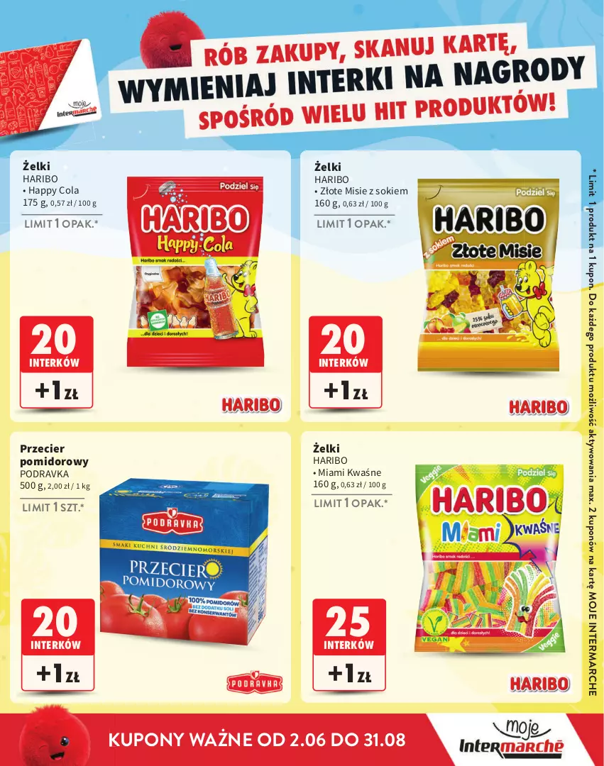 Gazetka promocyjna Intermarche - Katalog Interki - ważna 02.06 do 31.08.2025 - strona 15 - produkty: Haribo, Podravka, Sok