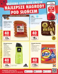 Gazetka promocyjna Intermarche - Katalog Interki - Gazetka - ważna od 31.08 do 31.08.2025 - strona 24 - produkty: Por, Pur, Booster, Proszek do prania, Adidas, Lody, Vizir, Sport, Kiełbasa, Kiełbasa śląska