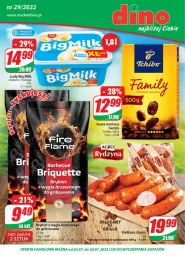 Gazetka promocyjna Dino - Gazetka - Gazetka - ważna od 26.07 do 26.07.2022 - strona 1 - produkty: JBL, Big Milk, Lody, Grill