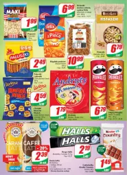 Gazetka promocyjna Dino - Gazetka - Gazetka - ważna od 26.07 do 26.07.2022 - strona 18 - produkty: Piec, Lajkonik, Gin, Orzeszki, Migdały, Chipsy, Kawa, Popcorn, Ferrero, Pringles, Lorenz, Felix, Orzeszki ziemne, Halls, Kinder