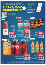 Gazetka promocyjna Carrefour - Gazetka Carrefour - Gazetka - ważna od 03.12 do 03.12.2022 - strona 12 - produkty: Prymat, Sok, Ser, Gin, Kosz, Coca-Cola, Podravka, Fanta, Kubuś, Sprite, Napój, Pomidory, LG, Fa