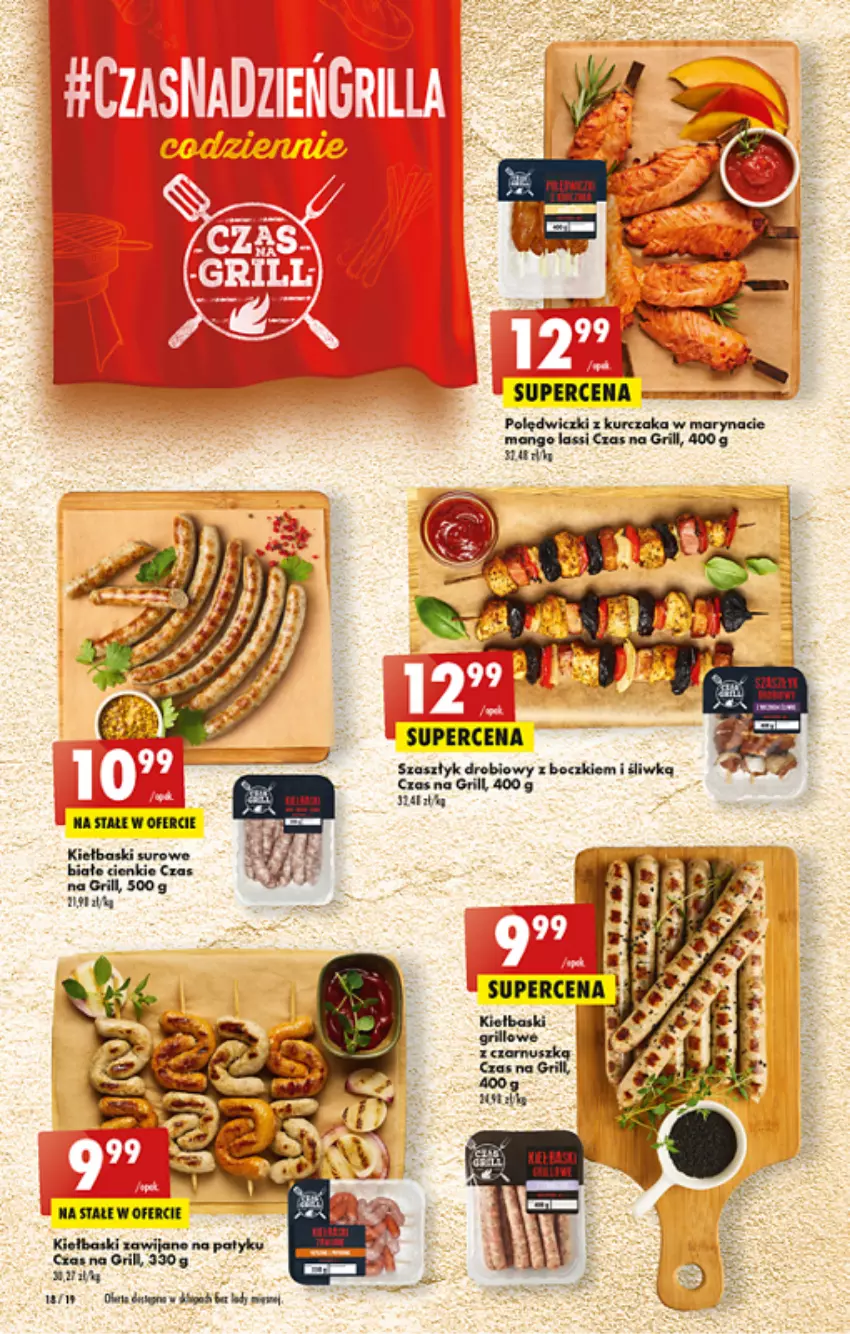 Gazetka promocyjna Biedronka - ważna 26.05 do 01.06.2022 - strona 18 - produkty: Grill, Kask, Kurczak, Mus, Polędwiczki z kurczaka, Taft