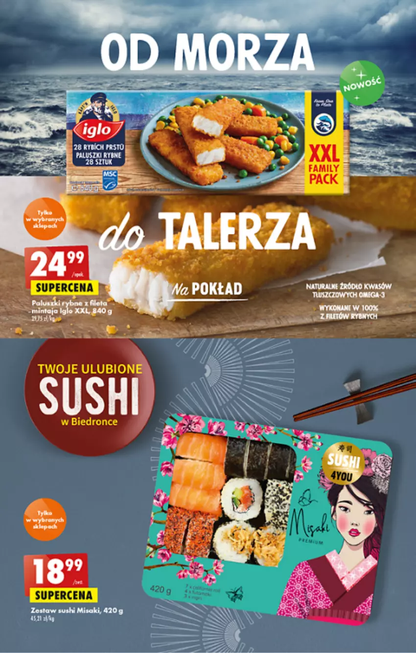 Gazetka promocyjna Biedronka - ważna 26.05 do 01.06.2022 - strona 25 - produkty: BIC, Sushi