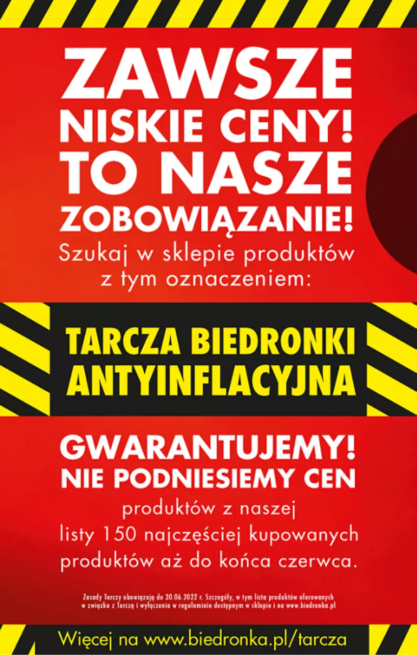 Gazetka promocyjna Biedronka - ważna 26.05 do 01.06.2022 - strona 3 - produkty: Fa, O nas