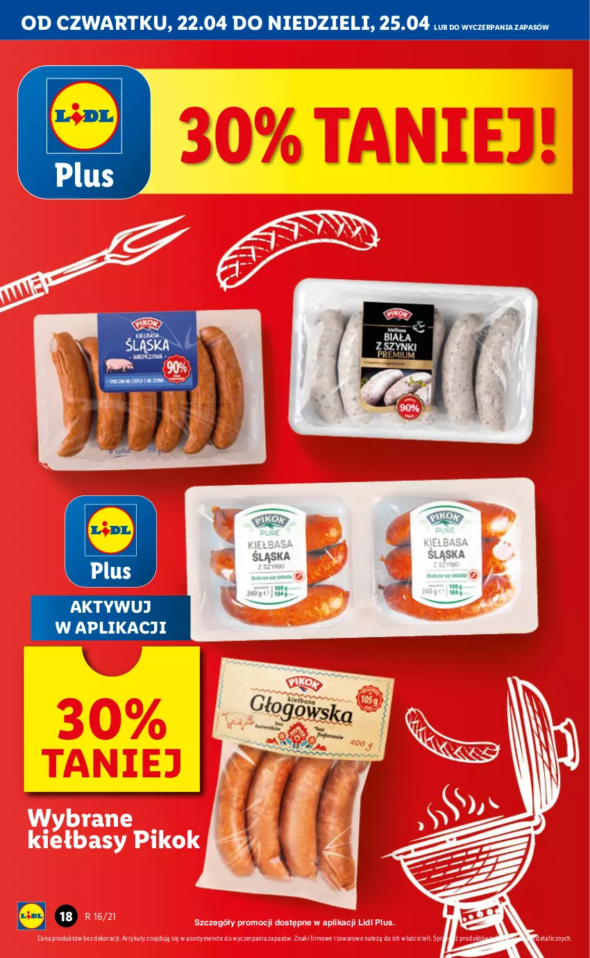 Gazetka promocyjna Lidl - GAZETKA - ważna 22.04 do 25.04.2021 - strona 18 - produkty: PIKOK