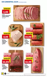 Gazetka promocyjna Lidl - GAZETKA - Gazetka - ważna od 25.04 do 25.04.2021 - strona 12 - produkty: Polędwica, Wołowina, Golonka wieprzowa, Mięso