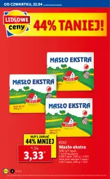 Gazetka promocyjna Lidl - GAZETKA - Gazetka - ważna od 25.04 do 25.04.2021 - strona 2 - produkty: Masło