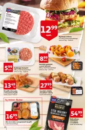 Gazetka promocyjna Auchan - Lato ze smakiem Hipermarkety - Gazetka - ważna od 27.07 do 27.07.2022 - strona 2 - produkty: Kurczak, Udo z kurczaka, Ser, Stek wołowy, Hamburger, Stek, Burger, Rostbef, Grill