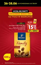 Gazetka promocyjna Biedronka - Od poniedzialku - Gazetka - ważna od 01.07 do 01.07.2023 - strona 6 - produkty: Tchibo, Sok, Kawa mielona, Kawa, Tchibo Family, Fa