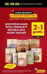 Gazetka promocyjna Biedronka - Od poniedzialku - Gazetka - ważna od 01.07 do 01.07.2023 - strona 9 - produkty: Ryż, Por, Ba!, Rama, Bulgur, LG