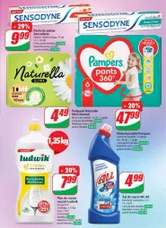 Gazetka promocyjna Dino - Gazetka 38 / 2024 - Gazetka - ważna od 24.09 do 24.09.2024 - strona 65 - produkty: Ludwik, Naturell, Pampers, Majtki, Pasta do zębów, Leon, Podpaski, Płyn do mycia, Pieluchomajtki, Sensodyne, Naturella