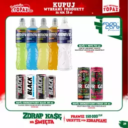Gazetka promocyjna Topaz - Gazetka - Gazetka - ważna od 16.01 do 16.01.2022 - strona 29 - produkty: Gra, Napój energetyczny, Lack, Fasola, Napój, Fa