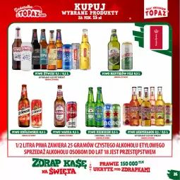 Gazetka promocyjna Topaz - Gazetka - Gazetka - ważna od 16.01 do 16.01.2022 - strona 35 - produkty: Piwo, Gin, Królewski, Warka, Desperados