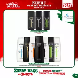 Gazetka promocyjna Topaz - Gazetka - Gazetka - ważna od 16.01 do 16.01.2022 - strona 37 - produkty: Gin, Dezodorant, Str8