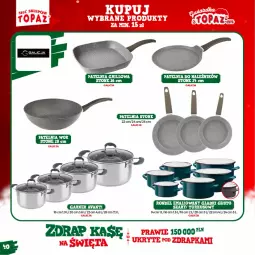Gazetka promocyjna Topaz - Gazetka - Gazetka - ważna od 16.01 do 16.01.2022 - strona 40 - produkty: Patelnia grillowa, Patelnia, Grill, Rondel