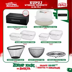 Gazetka promocyjna Topaz - Gazetka - Gazetka - ważna od 16.01 do 16.01.2022 - strona 47 - produkty: Piec, Fresco, Kosz, Pojemnik, Podkładka, Pieczywo, Podkład