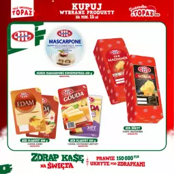 Gazetka promocyjna Topaz - Gazetka - Gazetka - ważna od 16.01 do 16.01.2022 - strona 8 - produkty: Sok, Ser, Mazdamer, Mascarpone, Serek, Sokół, Edam, Gouda, LG