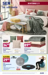 Gazetka promocyjna Aldi - Gazetka - ważna od 06.11 do 06.11.2021 - strona 31 - produkty: Koc, Zdrowie, Poduszka