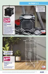 Gazetka promocyjna Aldi - Gazetka - ważna od 06.11 do 06.11.2021 - strona 37 - produkty: Gin, Głośnik, Wieszak, Uchwyty, Bateria, Suszarka, Suszarka na pranie, Smartfon
