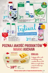 Gazetka promocyjna Auchan - przeNISKIE CENY z Markami Auchan Supermarkety - Gazetka - ważna od 15.06 do 15.06.2022 - strona 5 - produkty: Maślanka, Jogurt, Kefir naturalny, Termos, Masło, Jogurt pitny, Kefir, Mleko zsiadłe, Mleko